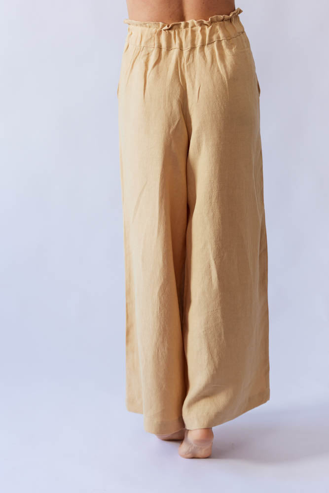 Mona Pant - Sand Antique Linen