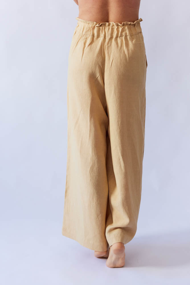 Mona Pant - Sand Antique Linen