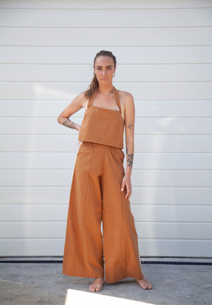Moni Pant - Organic Cotton Toffee