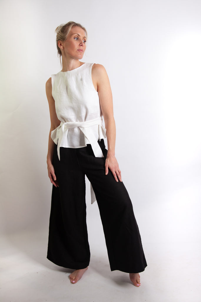 Isla Top - White Linen