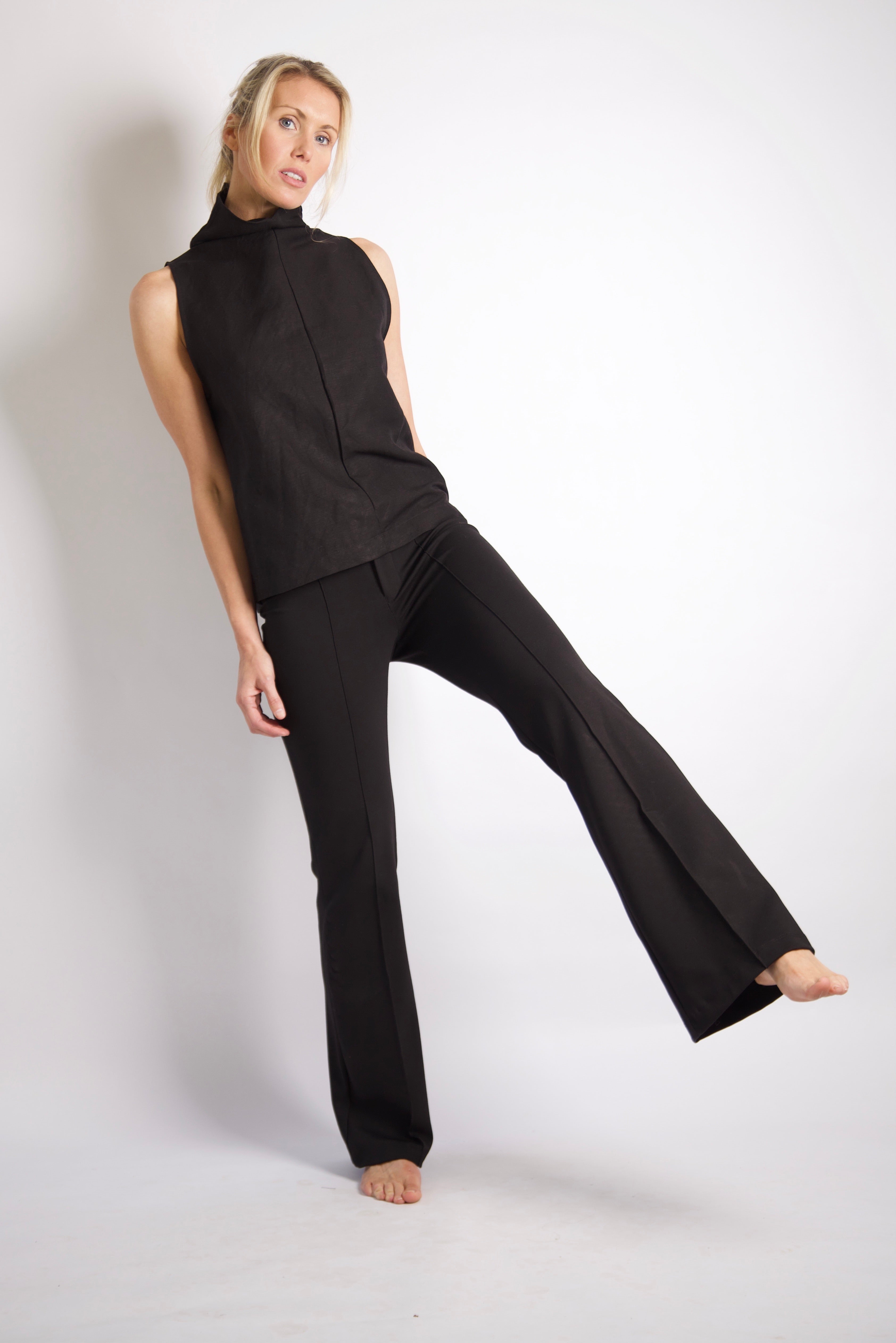 【nana】Front pin tuck Half pants Front pin tuck Half pants – L'AUBE BLANC